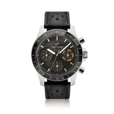 1960 Racing Chronograph, Steel / Black & Orange