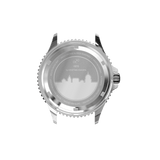 1970 Glacier GMT Automatic, Steel / White - Swiss Made