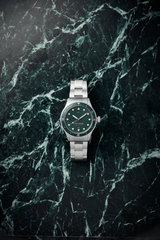 1926 At'sea, Steel / Green Turtle Vintage – 39MM