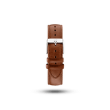 Pin Buckle - Brown Leather