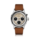 1564 Chronodate Automatic, Steel / Off White