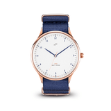 1969 Vintage, Rose Gold / White – 36mm