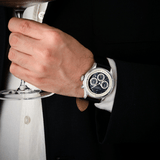 1564 Chronodate Automatic, Steel / Black (signup)