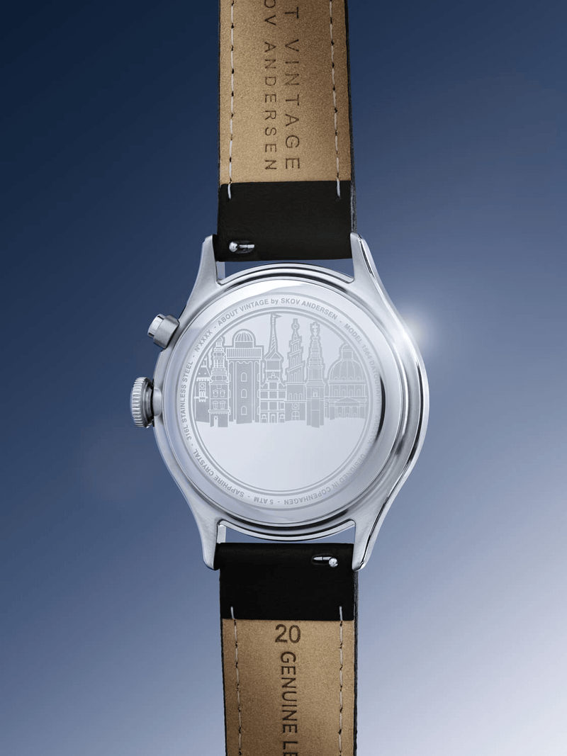 1564 Chronodate Automatic, Steel / Black (signup)