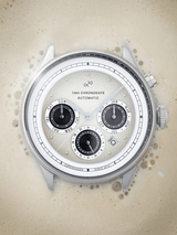 1564 Chronodate Automatic, Steel / Off White (signup1)