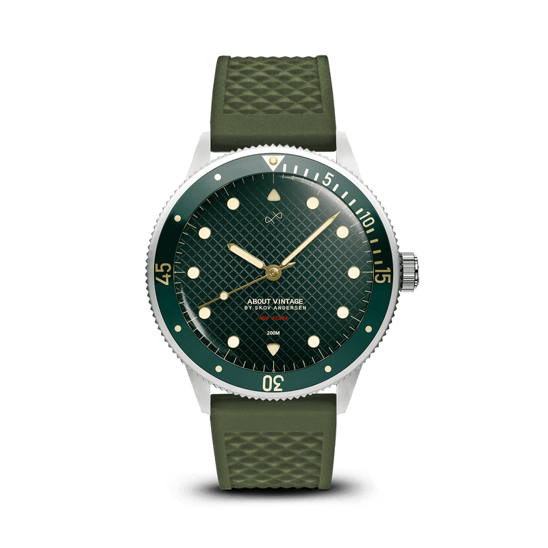 1926 At'sea, Steel / Green Turtle Vintage – 39MM