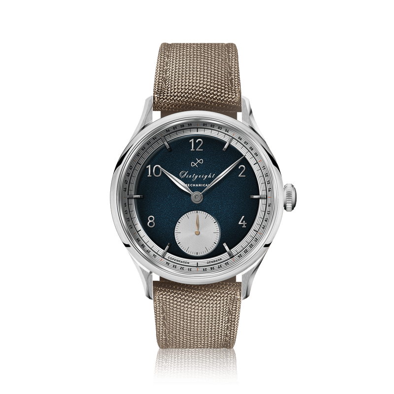 1968 Mechanical (Hand-Wound), Steel / Night Blue