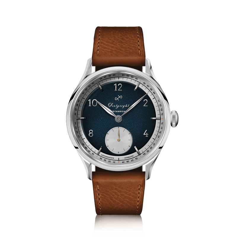1968 Mechanical (Hand-Wound), Steel / Night Blue