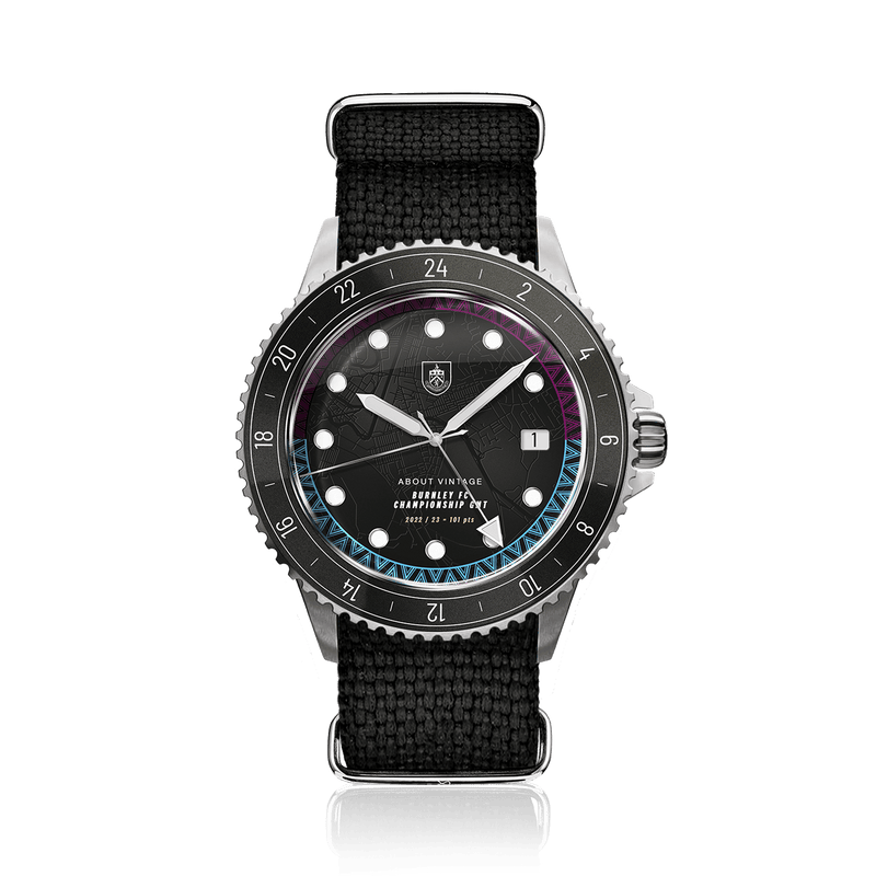 Burnley FC Championship GMT, Black Silicone