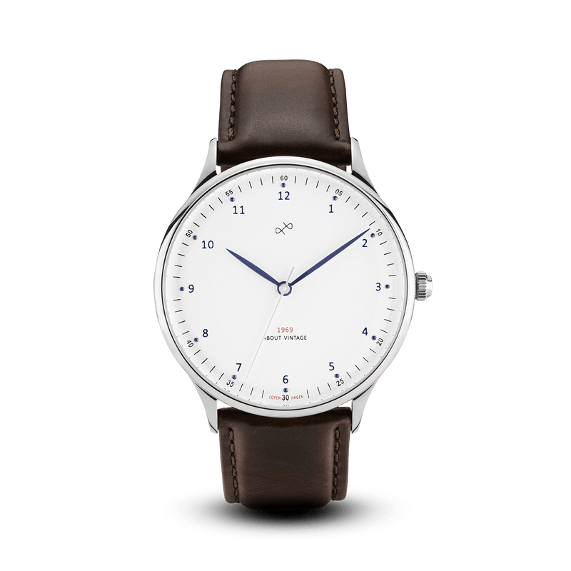 1969 Vintage, Steel / White – 39mm
