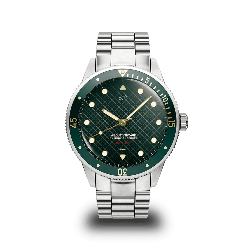 1926 At'sea, Steel / Green Turtle Vintage – 39MM