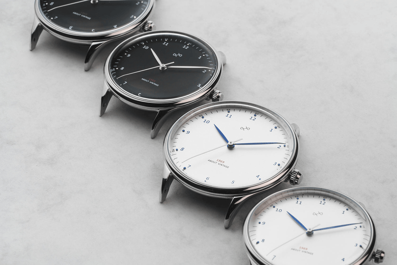1969 Vintage, Steel / Black – 36mm